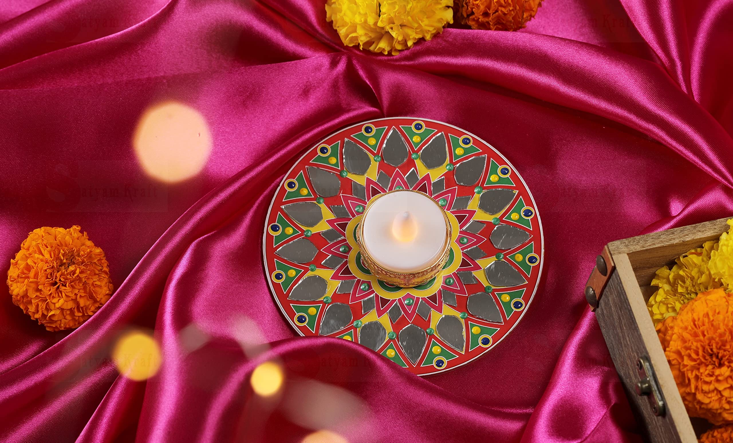 Diwali Decorative Item By Lippan